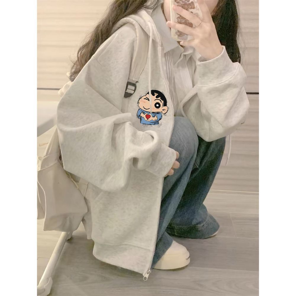 Graphic Hoodie Streetwear - Bluza z kapturem z nadrukiem Crayon