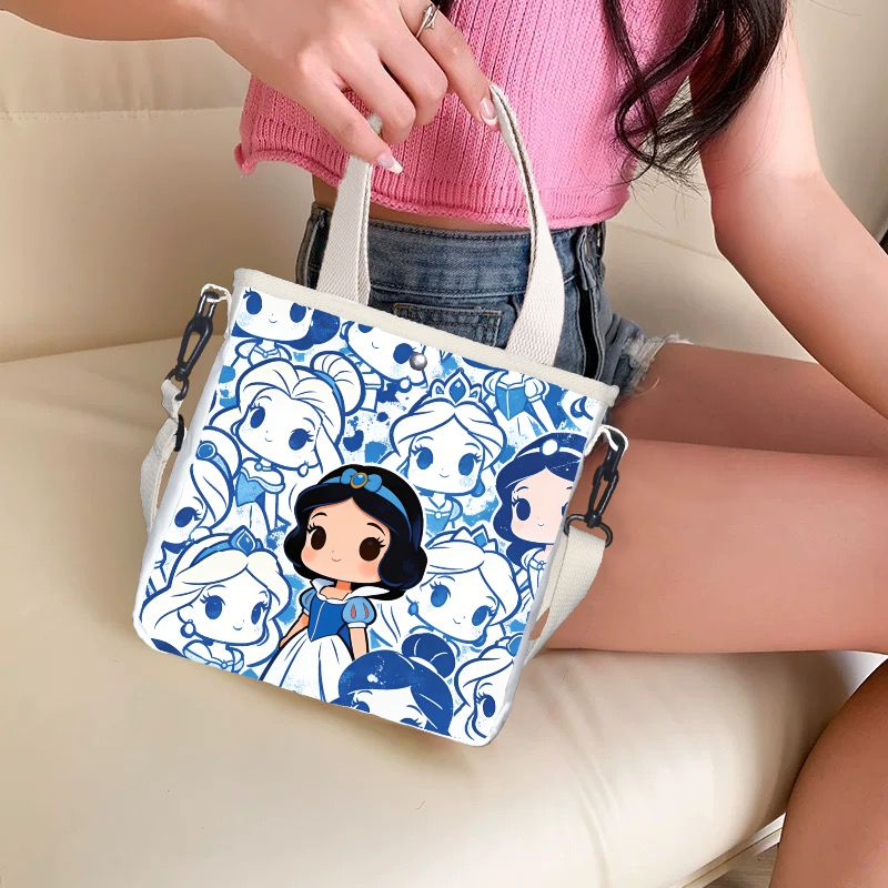 Tote Bag Canvas Print - Torba na zakupy z nadrukiem postaci