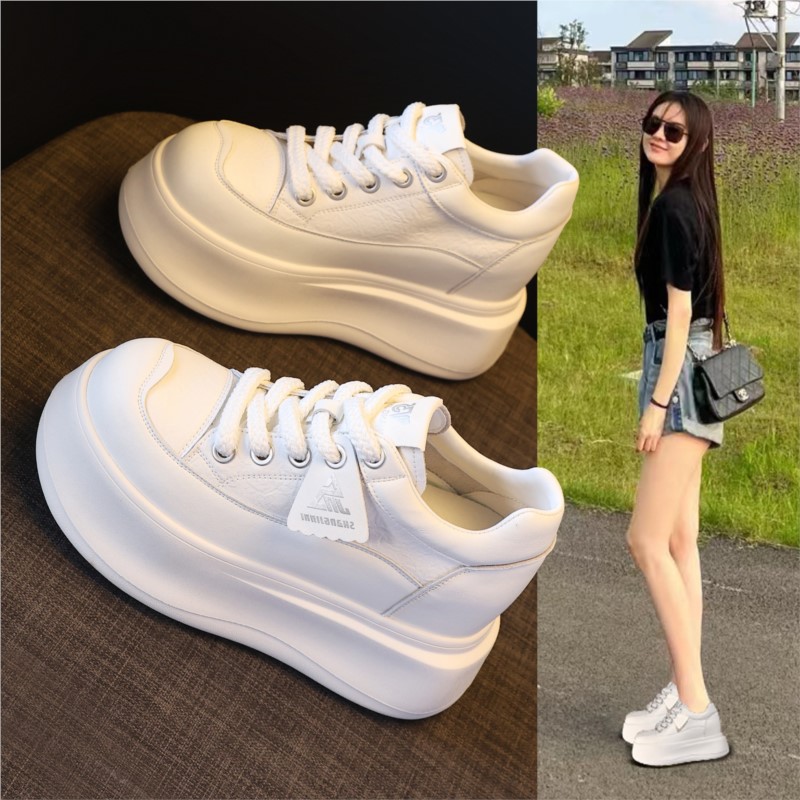 Chunky Sneaker Platform - Damskie sneakersy na platformie 8,5 cm,