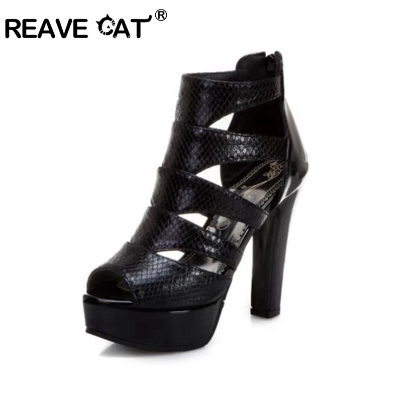 Chunky Sneaker Platform - REAVE CAT seksowny rozmiar 34-50 sandały