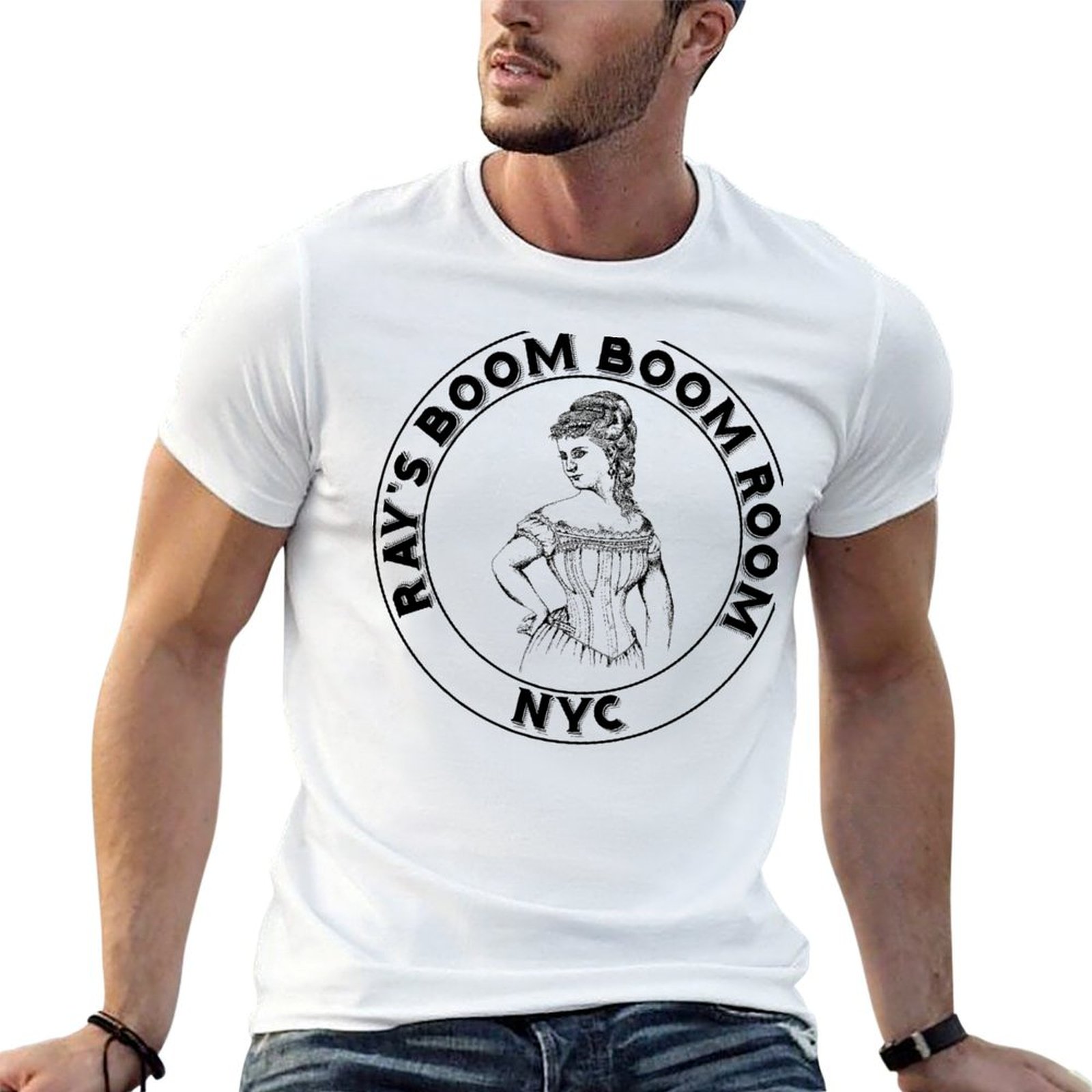 Street Fashion Nyc - Koszulka Ray's Boom Boom Room NYC,