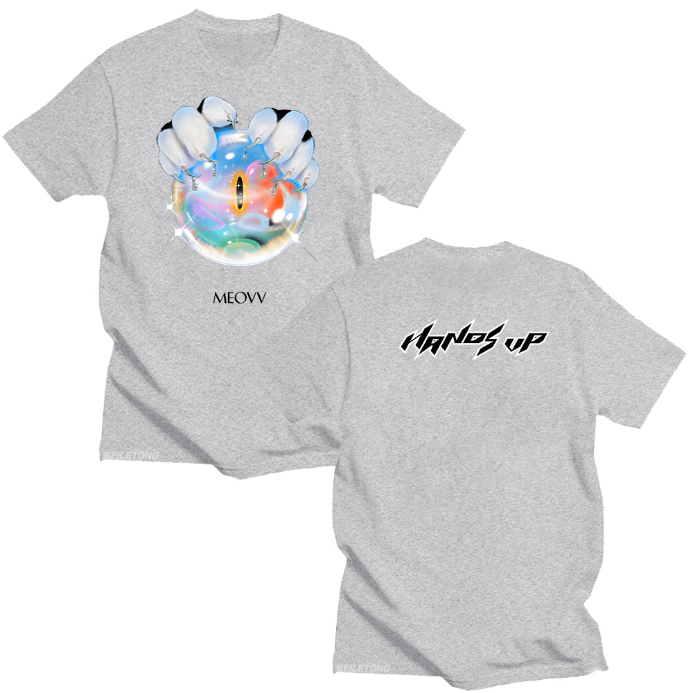 MEOVV Hands Up T shirty 2025 M – Graphic Hoodie Streetwear recenzja i cena