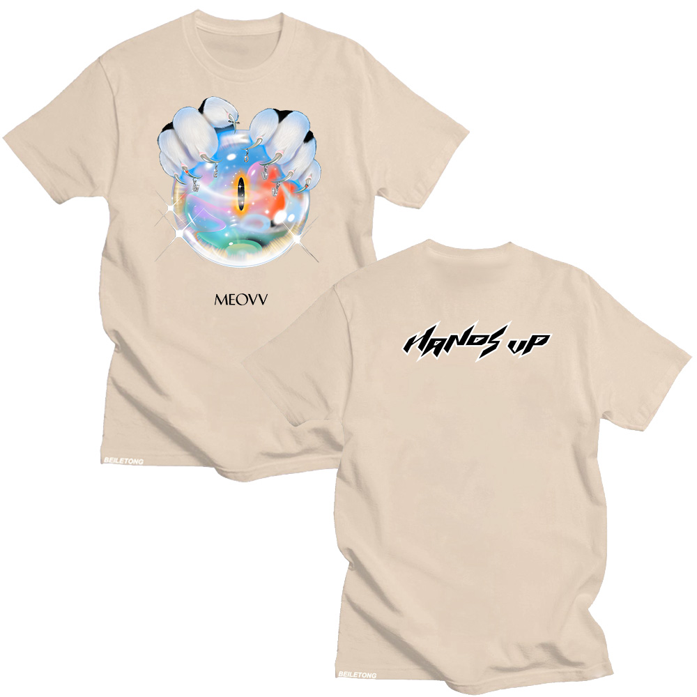 MEOVV Hands Up T shirty 2025 M – Graphic Hoodie Streetwear recenzja i cena