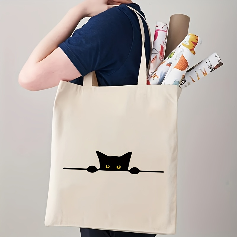 Plecak płócienny z liniowym wz – Tote Bag Canvas Print recenzja i cena