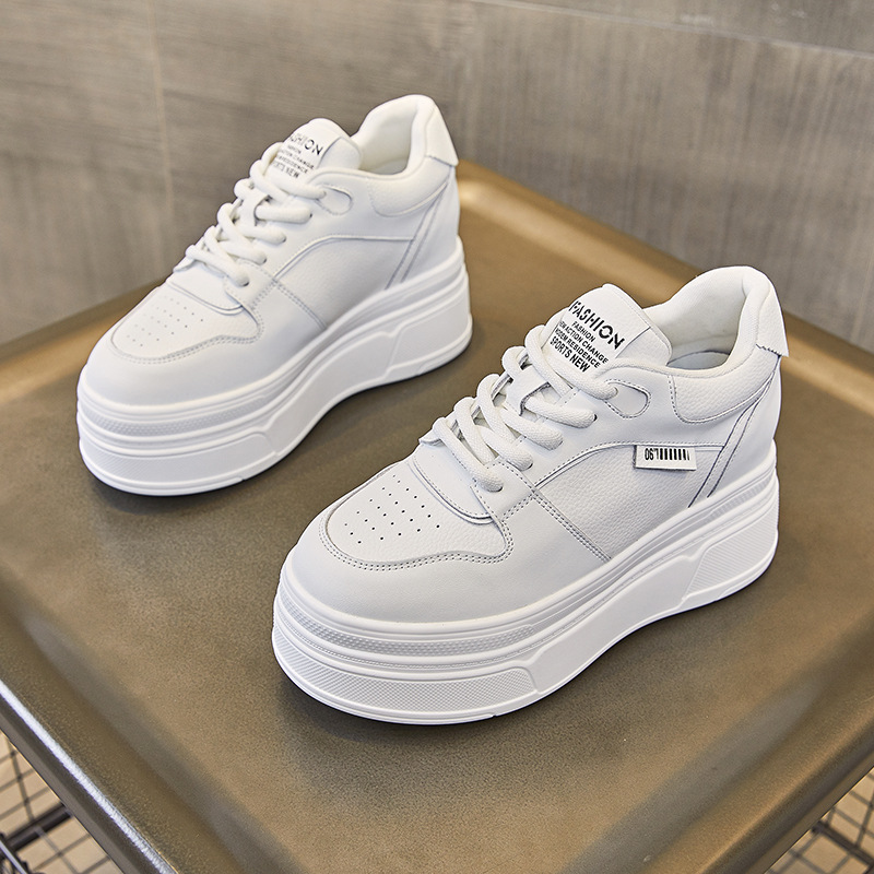 9CM Skórzane NOWE Markowe Letn – Chunky Sneaker Platform recenzja i cena