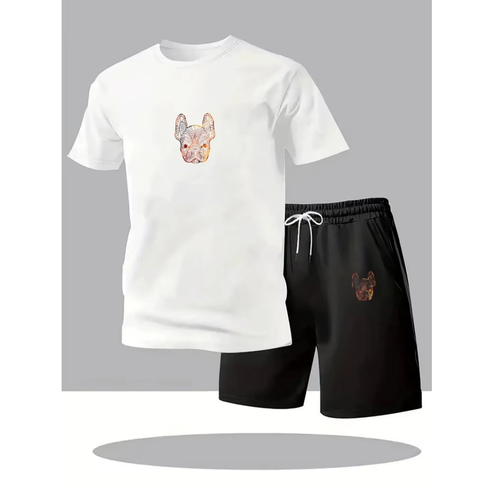 Męski zestaw modny na ulicę z  – Street Fashion Tshirt recenzja i cena