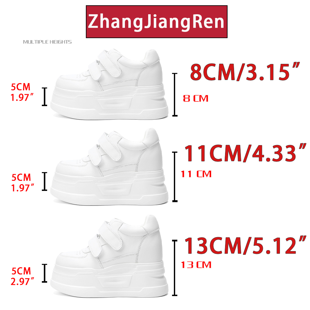 ZJR 8-13cm Damskie buty z wewn – Chunky Sneaker Platform recenzja i cena