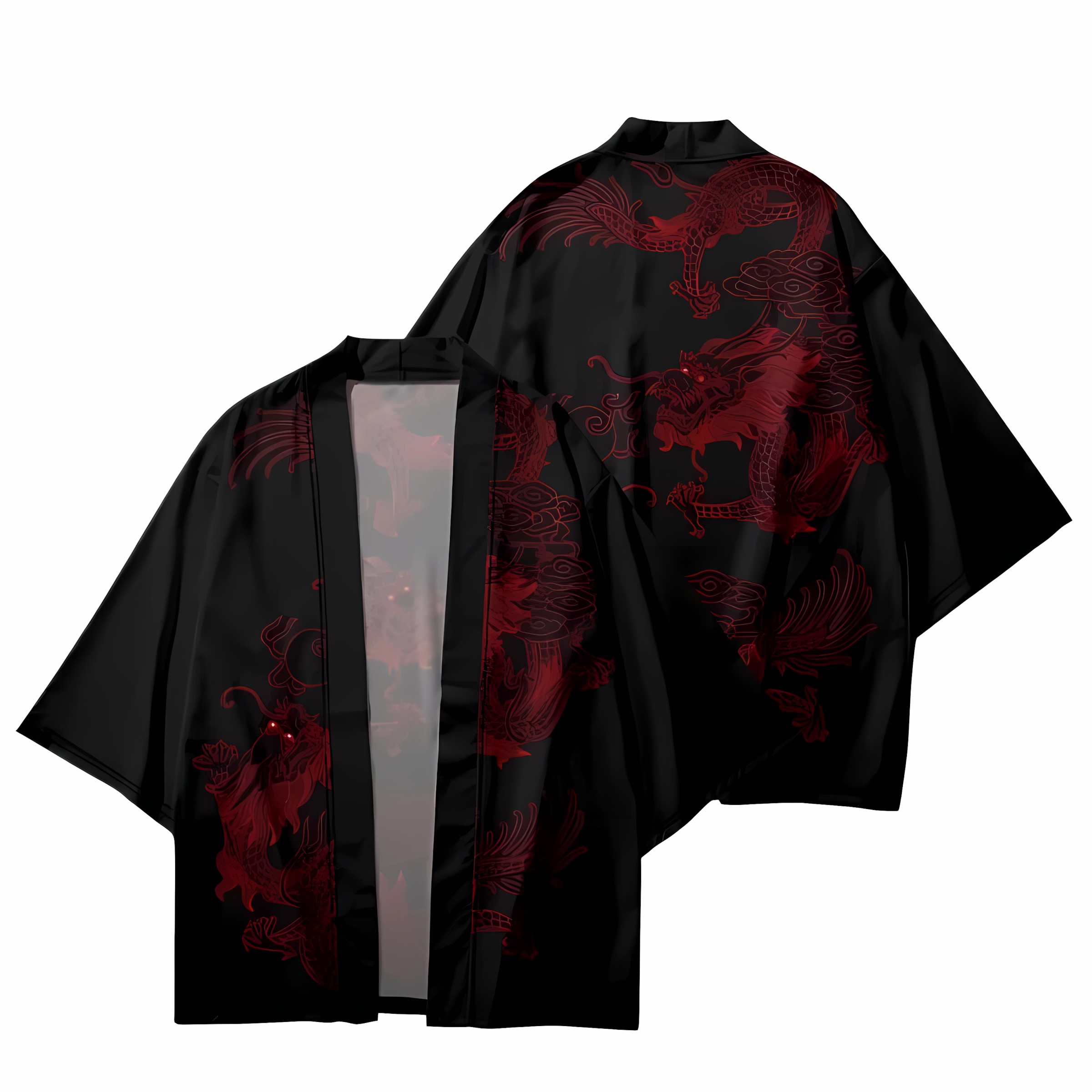 Nowe męskie kimono na lato 202 – Street Fashion Kimono recenzja i cena
