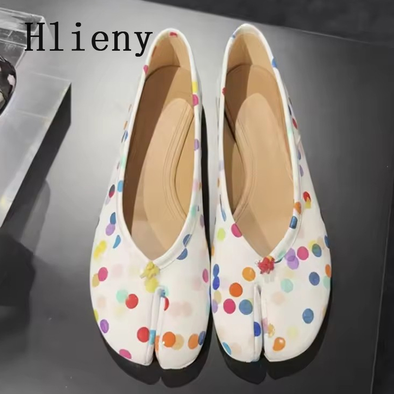 Kolorowe baleriny damskie Hlie – Street Fashion Walk recenzja i cena