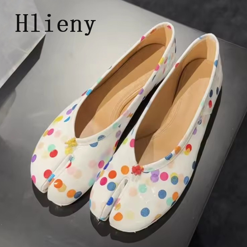 Kolorowe baleriny damskie Hlie – Street Fashion Walk recenzja i cena