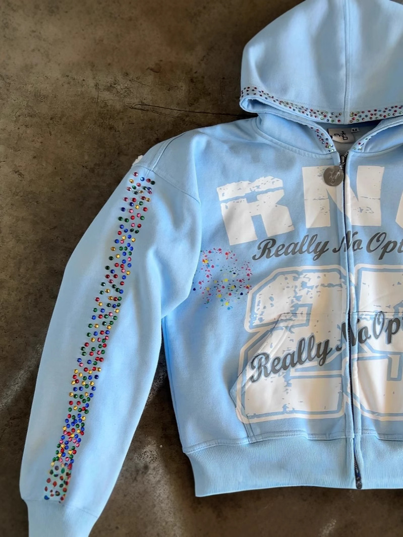 Jesienny kardigan z kapturem w – Graphic Hoodie Streetwear recenzja i cena