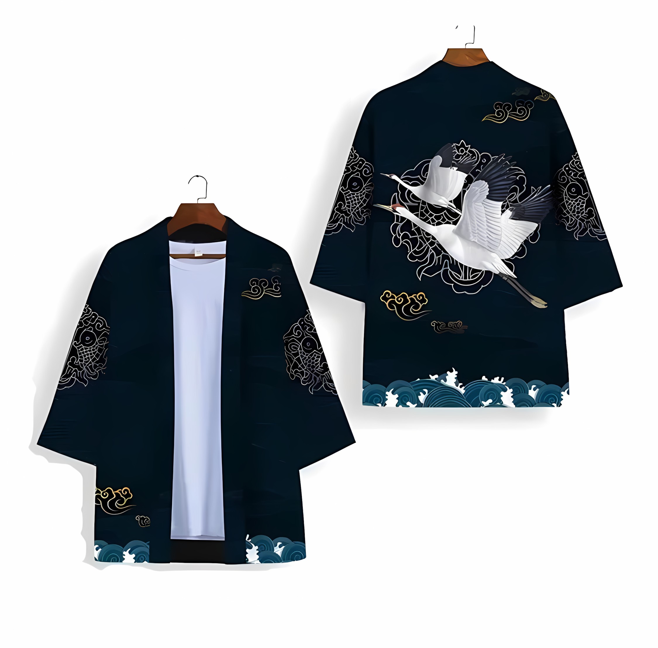 Nowe męskie kimono na lato 202 – Street Fashion Kimono recenzja i cena