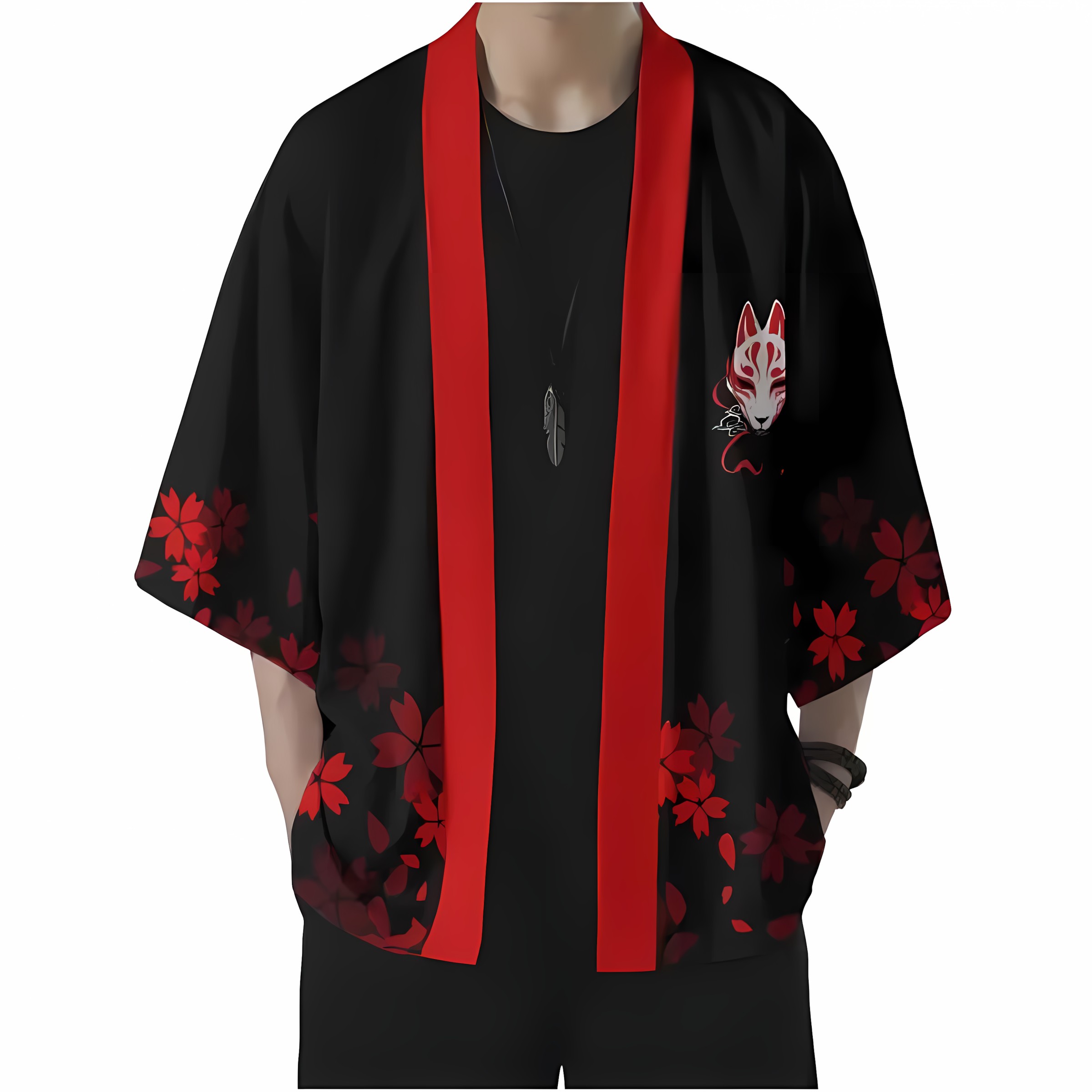Męskie kimono w nowym stylu na – Street Fashion Kimono recenzja i cena