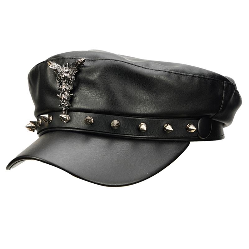 39BB Punk Styles PU skórzana c – Street Fashion Events recenzja i cena