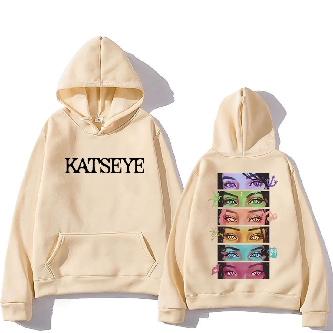 Bluza z kapturem KATSEYE, graf – Graphic Hoodie Streetwear recenzja i cena
