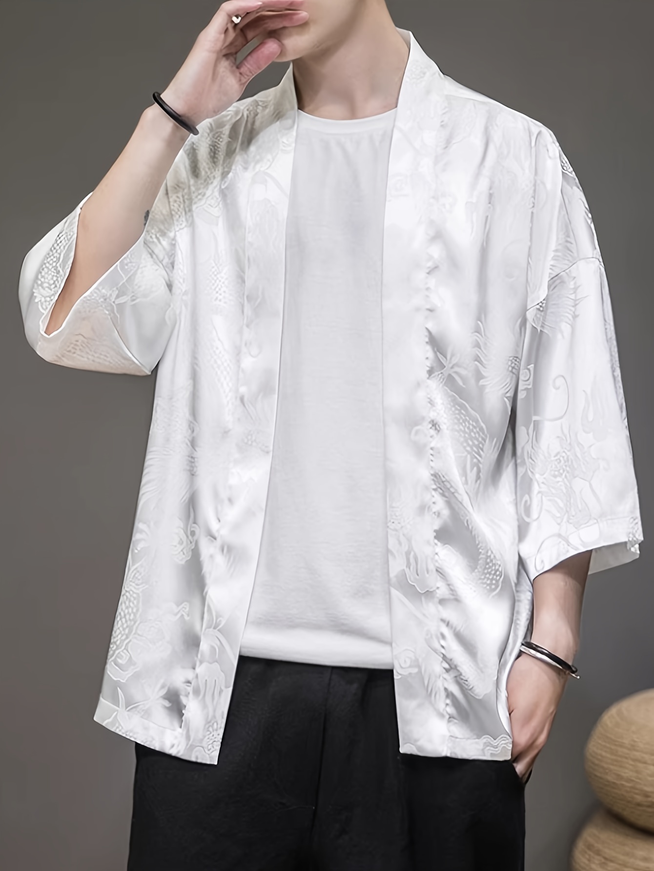 Męskie kimono na lato 2026 z n – Street Fashion Kimono recenzja i cena