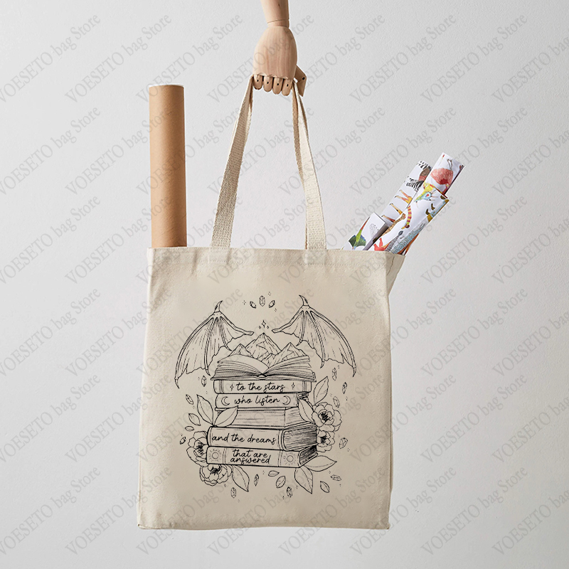 SJM Night Court Luxury Tote Ba – Tote Bag Canvas Print recenzja i cena