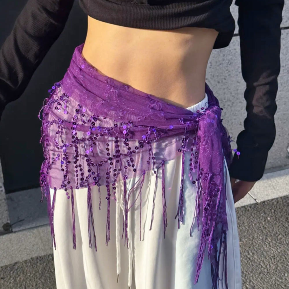 Moda cekiny pas do tańca brzuc – Street Fashion Dance recenzja i cena