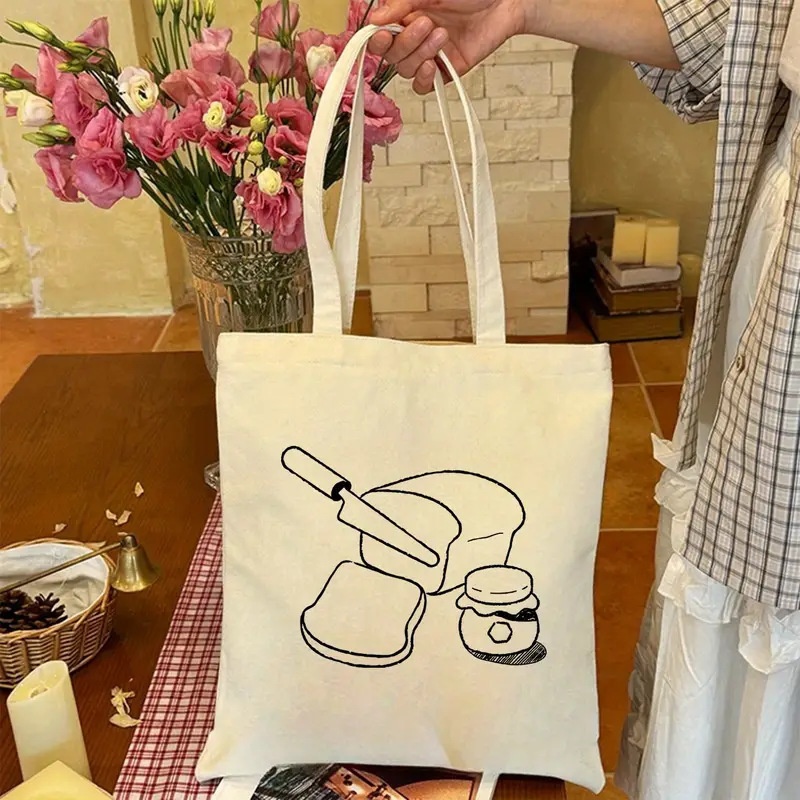 Torba płócienna z nadrukiem sz – Tote Bag Canvas Print recenzja i cena