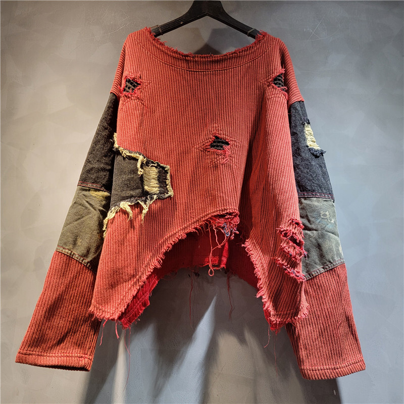 WTHT Modny Damski Sweter z Nie – Street Fashion Winter 2025 recenzja i cena