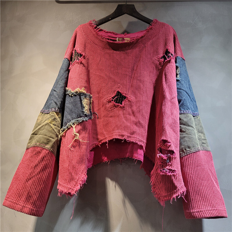 WTHT Modny Damski Sweter z Nie – Street Fashion Winter 2025 recenzja i cena