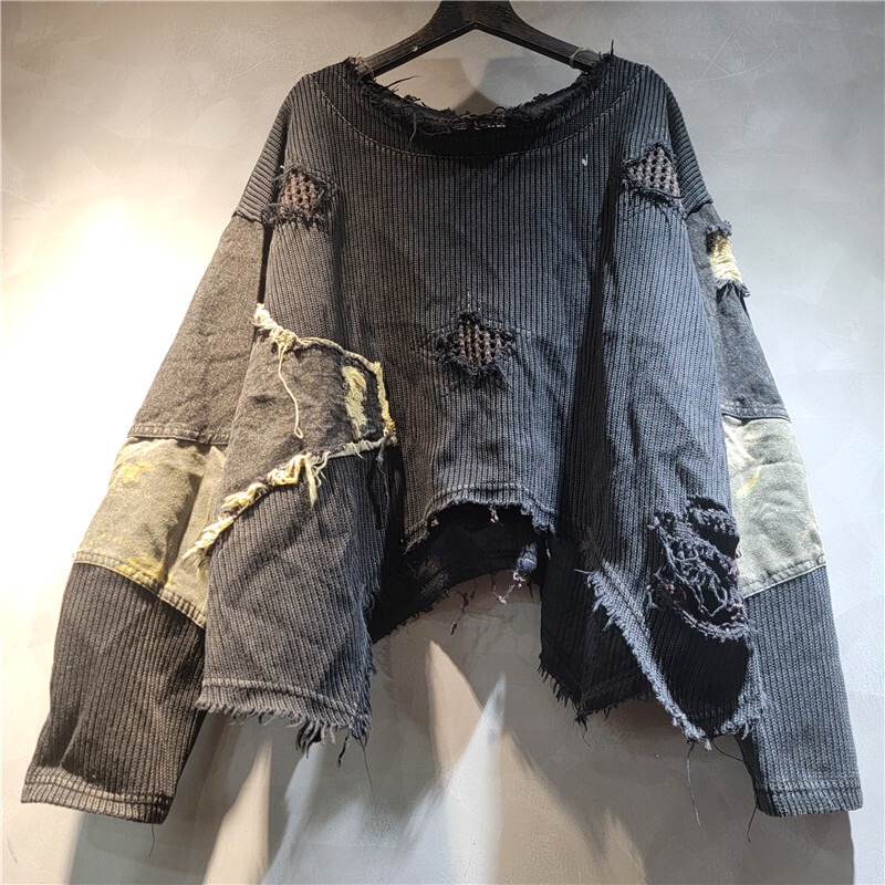 WTHT Modny Damski Sweter z Nie – Street Fashion Winter 2025 recenzja i cena