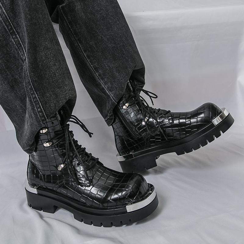 Wysokie męskie buty outdoorowe – Street Fashion Walk recenzja i cena