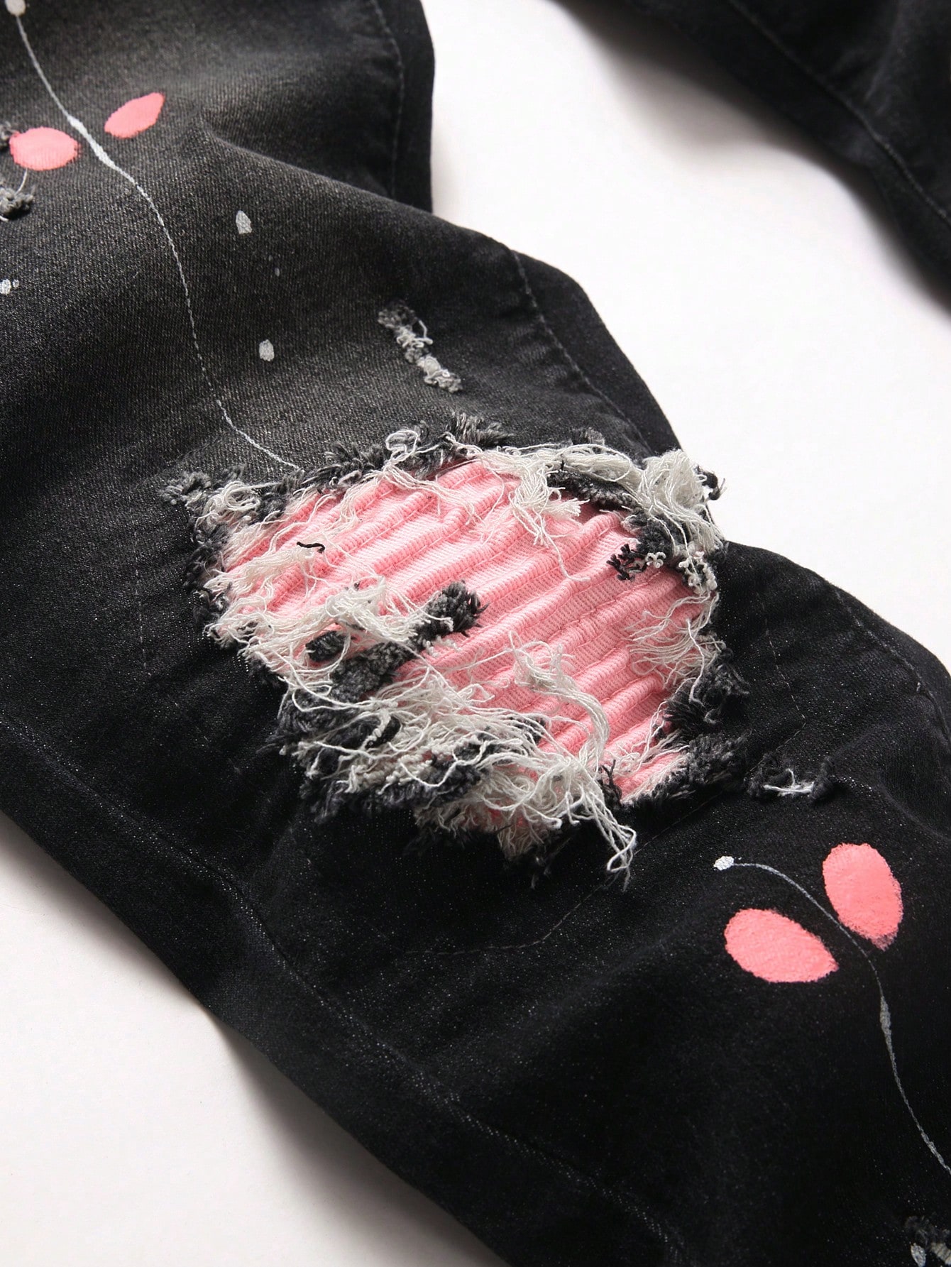 Męskie jeansy z wysoką elastyc – Distressed Jean Rip recenzja i cena