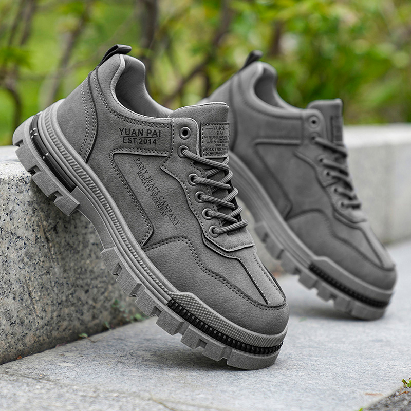 Męskie buty robocze z grubą po – Street Fashion Walk recenzja i cena