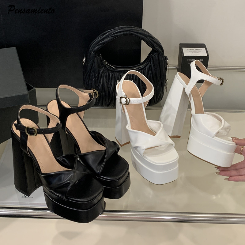 Sandały damskie gladiatorki na – Chunky Sneaker Platform recenzja i cena