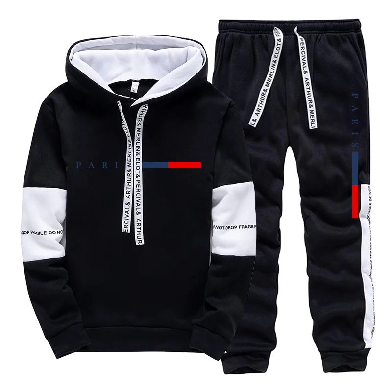 Męski Zestaw/Bluza z Kapturem/ – Street Fashion China recenzja i cena