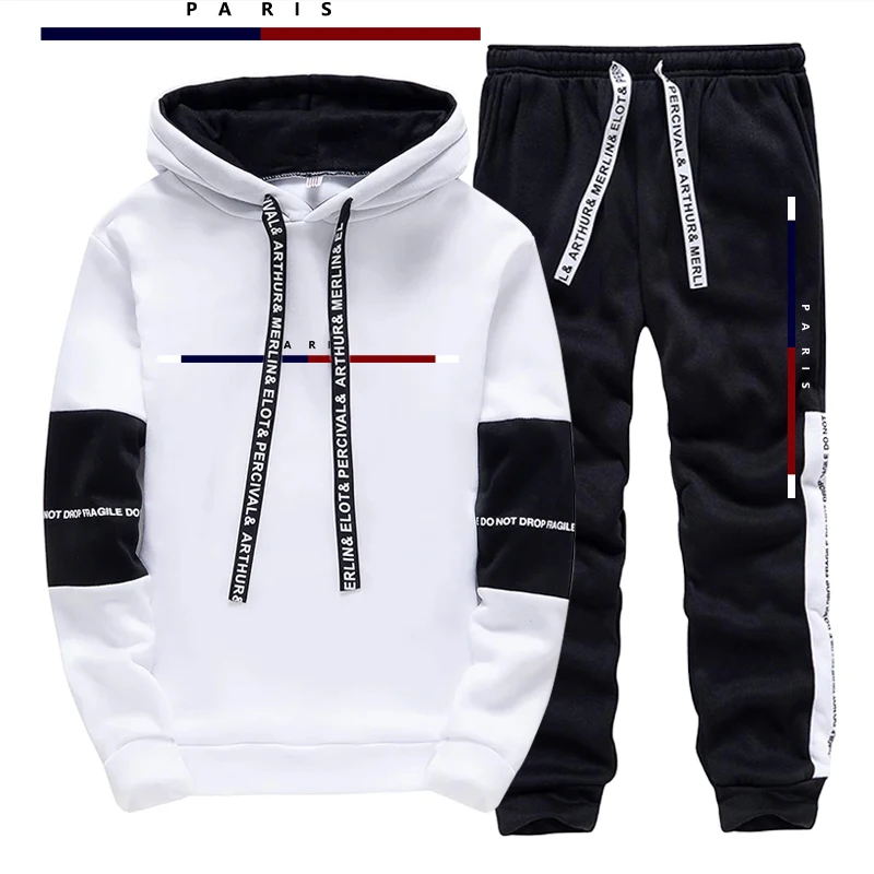 Męski zestaw z nadrukiem w sty – Street Fashion China recenzja i cena